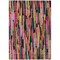 Homeroots 3' X 5' Pink Black And Green Striped Washable Indoor Outdoor Area Rug 603227 - alternate 7