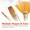 Princeton Heritage Brush Set, Synthetic Bristles, Short Handle Watercolor Paintbrush, Scarlet, 4-Piece Set P4050SET200 - alternate 4