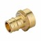 Thrifco Plumbing 3/4" x 3/4" Brass Adapter F1960 x FPT Lead Free - (PEX A) 7920075 - alternate 3