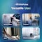 Fifthpulse Exam Table Paper 17 in. x 125 ft., Disposable Paper for Protection, 2 Rolls, White, 2PK FMN100720 - alternate 5