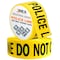 Jrex Safety Police Line Do Not Cross Tape Roll - 3 Mil - 1000 Ft x 3 Inch Wide Each - Yellow, 2PK PPLT-JR-3M-2PK - alternate 1