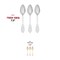 Smarty Had A Party Shiny Baroque Silver Plastic Spoons (600 Spoons), 600PK 7959-SBQ-CASE - alternate 7
