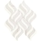 Daltile Eclessia Marble Natural Stone Wave Mosaic Polished, 11.40 SQFT Per Carton, 10PK DA96WAVEMSPL - alternate 1