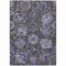Homeroots 3' X 5' Purple And Black Damask Washable Indoor Outdoor Area Rug 609100 - alternate 6