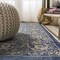 Jonathan Y Galon Filigree Blue/Beige 2 ft. x 10 ft. Indoor/Outdoor Runner Rug SMB120A-210 - alternate 8