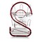 Megachef 16 Inch Two Shelf Iron Wire Dish Rack in Red DR-116R - alternate 5