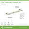 Symmons Dia 18 inch Double Towel Bar with Mounting Hardware 353DTB-18-STN - alternate 4