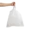 Happimess 4-Gallon (15L) Drawstring Unscented Trash Can Liner, White (200-Count, 4-Rolls of 50) HPM3000M-WHITE - alternate 2