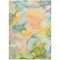 Homeroots 8' X 10' Blue Abstract Washable Non Skid Indoor Outdoor Area Rug 559484 - alternate 5