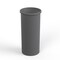 Regal Altair 22 Gallon Round Plastic Gray Wastebasket, Heavy-Duty HDPE ZR-TC-500-22RND-GRY - alternate 6