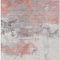 Homeroots 10' X 14' Coral And Gray Abstract Washable Indoor Outdoor Area Rug 617721 - alternate 7