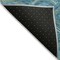 Homeroots 9' X 12' Teal Blue Fern Green And Ivory Geometric Washable Indoor Outdoor Area Rug 615240 - alternate 9