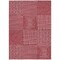 Homeroots 3' X 5' Red And Ivory Geometric Washable Indoor Outdoor Area Rug 600738 - alternate 8