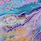 Homeroots 5' X 8' Periwinkle Purple And Ivory Abstract Washable Indoor Outdoor Area Rug 643554 - alternate 3