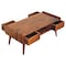 Homeroots 39in Brown Solid Wood Enclosed and Open Storage TV Stand 719195 - alternate 9