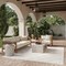 Homeroots 9' X 12' Ivory And White Indoor Outdoor Area Rug 522147 - alternate 7