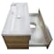 Cutler Trough Collection 42 in Wall Mount Modern Bathroom Vanity - Organic FV-TR-ORGANIC42 - alternate 3