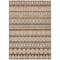Homeroots 3' X 5' Chocolate And Taupe Quatrefoil Washable Indoor Outdoor Area Rug 583216 - alternate 7