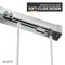 Anzzi 76in x 56-60in. Frameless Sliding Shower Door in Brushed Nickel , 3/8in 10mm Tempered Clear Glass SD-AZ21-02BN - alternate 9