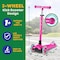 Lifemaster Kids 3-Wheel Scooter with LED Wheels, Adjustable Handlebar, Indoor/Outdoor Pink, 1 Count LIFSCTPIK - alternate 7