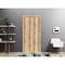 Sartodoors Sliding Closet Bi-fold Doors, Planum 0010 Oak, Sturdy Tracks Moldings Trims Hardware Set, Wood Soli PLANUM0010BF-DUB-3696 - alternate 1