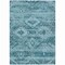Homeroots 3' X 5' Teal Blue And Aqua Southwestern Washable Indoor Outdoor Area Rug 588732 - alternate 7
