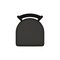 Holland Bar Stool Co 400 Jackie 18" Chair with Black Wrinkle Finish and Canter Iron Seat 40018BW008 - alternate 2