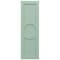 Ekena Millwork True Fit PVC Center Circle Arts & Crafts Fixed Mount Shutters, Seaglass, 18W x 42H, PR TFP001AC18X042SG - alternate 11