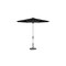 Treasure Garden 9 ft Patio Umbella, aluminum, fiberglass ribs, outdoor, Black UM840-SS 5408 Black - alternate 1