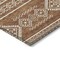 Homeroots 3' X 5' Orange And Ivory Southwestern Washable Indoor Outdoor Area Rug 593708 - alternate 8