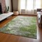 Homeroots 3' X 5' Olive Green And Gray Abstract Washable Indoor Outdoor Area Rug 582170 - alternate 8