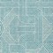 Homeroots 8' X 10' Teal Blue And Ivory Abstract Washable Indoor Outdoor Area Rug 594962 - alternate 7