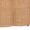 Bali & Pari Palm Scallop Natural Rattan Ottoman, 32" Round 259-14090-ZORO - alternate 4