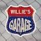 Signmission Willie's Garage, 6 inch X 6 inch, Plastic Sign, 2PK SHI-P-2PACK-6-383-WILLIE - alternate 5