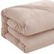 Homeroots Blush Queen Polyester 180 Thread Count Washable Down Comforter Set 528972 - alternate 7