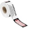Ironwear 3in x 1000' Barricade Tape, Danger Asbestos, 2.5 Mil Thick, White 1105-01 - alternate 2