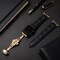 Elegani Alligator-Embossed Leather Watch Replacement Band Compatible with Apple Watch 41mm, Dark Blue LAT2-DBLU-41mm - alternate 3