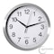 Clockswise 10-in Round Quartz Wall Clock Non-Ticking Battery Operated with Silent Sweep Movement,  QI004745.WT.10 - alternate 1