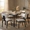 Leisuremod Teres Leather Dining Chair, Steel Legs & Poplar Wood Core TC19W - alternate 7