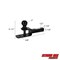 Extreme Max Extreme Max 5001.1379 3-in-1 ATV Ball Mount with 2" Ball - 1-1/4" Solid Shank 5001.1379 - alternate 4