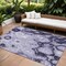 Homeroots 8' X 10' Purple And Lavender Abstract Washable Indoor Outdoor Area Rug 577166 - alternate 1