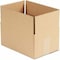 Universal FixedDepth Corrugated Shipping Boxes, RSC, 8 x 12 x 6, Brown Kraft, 25PK UFS1286 - alternate 2
