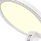 Homeroots 22" White Metal And Plastic Adjustable Portable Desk Lamp LED With Phone Clamp 571736 - alternate 5