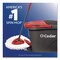 O-Cedar EZWring Spin Mop System, White Microfiber Head, Up to 51in Adjustable Red/Gray Handle 148473EA - alternate 5
