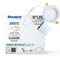 Bulbrite 8" Canless 4000K, 100w Equivalent, New Construction Integrated LED Recessed Lght Kit Metal JBOX, 2PK 861683 - alternate 11