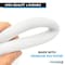 Kable Kontrol Wrap Around Cable Sleeving, 1 in Inside Dia., 100 ft, Halogen Free Polyester, White BSSCE1.00-WH-100 - alternate 6