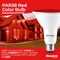 Bulbrite 90-W Equivalent, Red Color PAR38 Weatherproof Outdoor E26 Medium Base Flood LED Light Bulb COLOR 861906 - alternate 4
