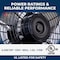 Iliving 18 Inch Wall Mount Fan, 4550 CFM High Velocity Metal Fan with 3 Speeds, Sealed Motor & 360 Deg ILG8E18P - alternate 4