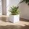 Leisuremod Sprout Square Fiberstone & MgO Clay Planter with Protective Cover, Weatherproof, No Assembly SP15W - alternate 6