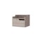 Homeroots 13" Gray Wood One Drawer Floating Nightstand 546199 - alternate 10